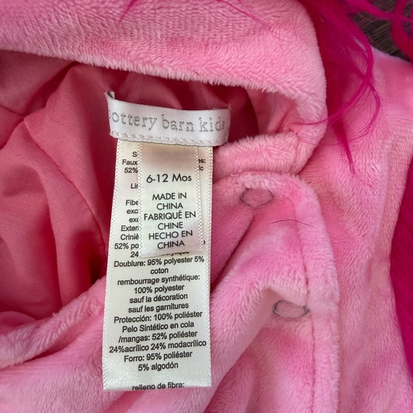 Pottery Barn Kids Pink Flamingo Kids Costume - Picture 6 of 6